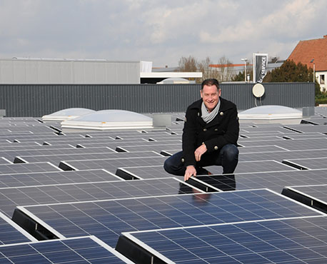 Markus Ahlers + Solarpannels